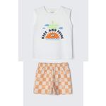Conjunto Curto Infantil Menino Toddler 2 Peças