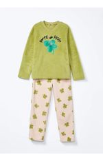 Pijama Longo Infantil Menina Em Fleece