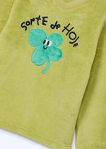 Pijama Longo Infantil Menina Em Fleece