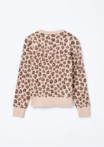 Cardigan Infantil Menina Em Tricô Estampado