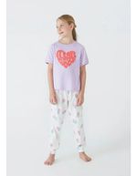 Pijama Infantil Menina Longo