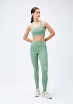 Calça Legging Esportiva Feminina Com Fio Lycra®