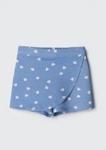 Conjunto Curto Infantil Menina Cropped E Shorts Transpassado