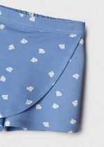 Conjunto Curto Infantil Menina Cropped E Shorts Transpassado