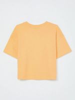 Blusa Cropped Infantil Menina Manga Curta