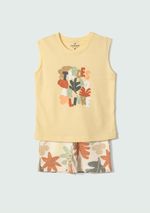 Conjunto Curto Infantil Menino Toddler 2 Peças