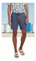 Bermuda Masculina Texturizada Com Linho