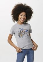 Camiseta Infantil Unissex Com Estampa