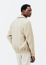 Jaqueta Masculina Harrington Com Bolsos Frontais
