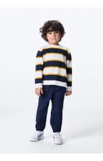 Blusão Infantil Menino Tricô E Jacquard