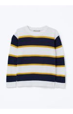 Blusão Infantil Menino Tricô E Jacquard
