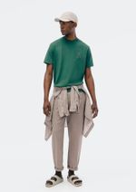Calça Masculina Reta Com Linho