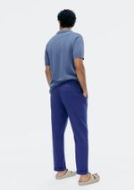Calça Masculina Reta Com Linho