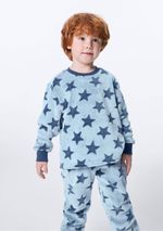 Pijama Longo Infantil Unissex Em Fleece