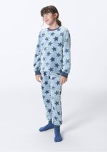 Pijama Longo Infantil Unissex Em Fleece