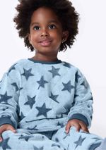 Pijama Longo Infantil Unissex Em Fleece