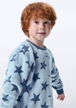 Pijama Longo Infantil Unissex Em Fleece