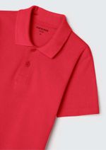 Camisa Básica Polo Infantil Menino Manga Curta Em Piquet