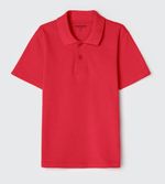 Camisa Básica Polo Infantil Menino Manga Curta Em Piquet