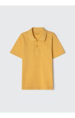Camisa Básica Polo Infantil Menino Manga Curta Em Piquet