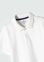 Camisa Básica Polo Infantil Menino Manga Curta Em Piquet