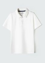 Camisa Básica Polo Infantil Menino Manga Curta Em Piquet