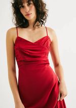 Vestido Longo Evasê Em Viscolinho