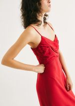 Vestido Longo Evasê Em Viscolinho