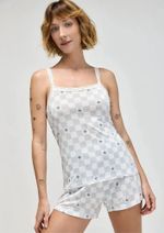 Pijama Curto Feminino Estampado