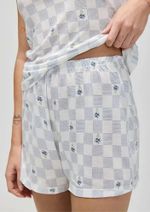 Pijama Curto Feminino Estampado