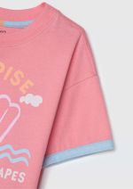Pijama Curto Infantil Menina Que Brilha No Escuro