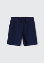 Bermuda Infantil Menino Em Malha Texturizada