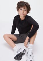 Bermuda Infantil Menino Em Malha Texturizada
