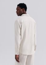 Camisa Masculina Manga Longa Texturizada