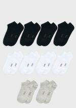 Kit 10 Pares De Meias Soquete Unissex