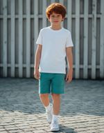 Bermuda Infantil Menino Comfort Em Moletom