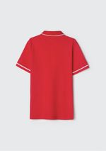 Camisa Polo Básica Menino De Algodão Com Bordado