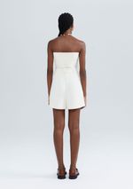 Shorts Feminino Cintura Alta Em Alfaiataria