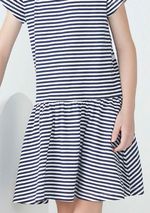 Vestido Curto Infantil Menina Com Babado