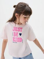 Blusa Cropped Infantil Menina Manga Curta