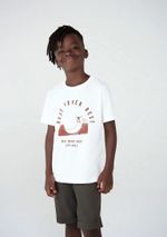Bermuda Básica Infantil Menino Em Sarja