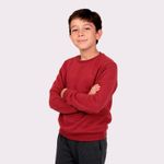 Blusão Em Moletom Infantil Unissex Básico