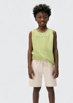 Conjunto Infantil Regata E Shorts Menino Com Estampa