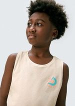Conjunto Infantil Regata E Shorts Menino Com Estampa