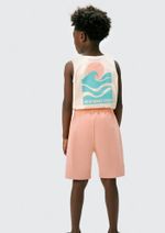 Conjunto Infantil Regata E Shorts Menino Com Estampa