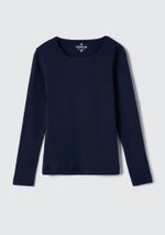 Blusa Básica Infantil Menina Manga Longa