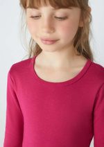 Blusa Básica Infantil Menina Manga Longa