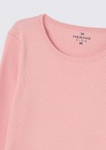 Blusa Básica Infantil Menina Manga Longa