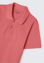 Camisa Básica Polo Infantil Menino Manga Curta Em Piquet