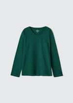 Camiseta Básica Infantil Menino Manga Longa Flamê